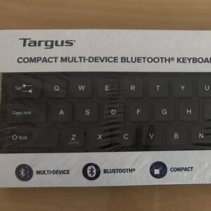 Targus Compact Multi-Device Bluetooth Antimicrobial Keyboard